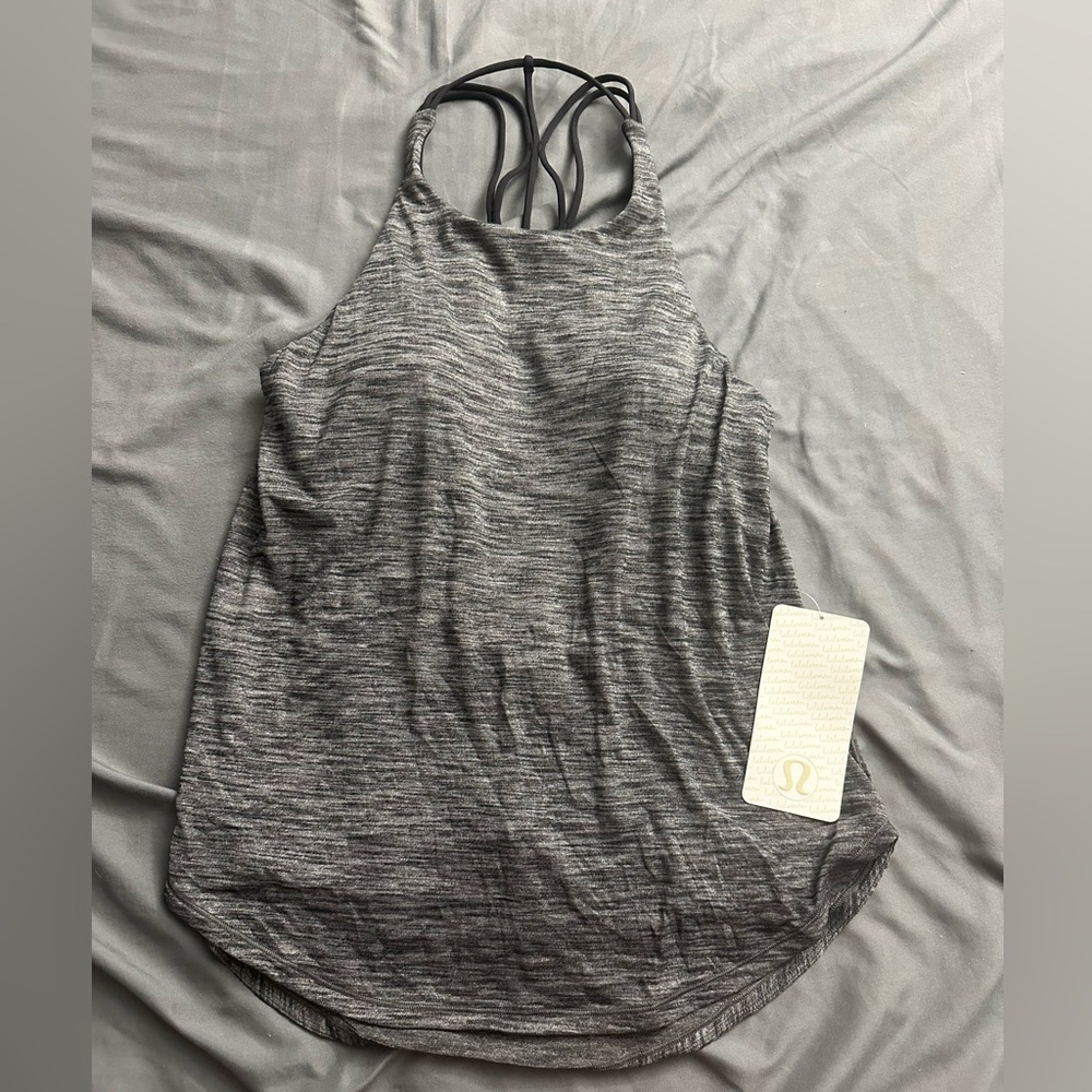 Lululemon Raise the Barre tank top shirt sports bra new with tags size 8